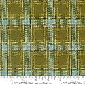 Moda Fabrics - The Great Outdoors - Cozy Plaid Forest - 1/2 YARD CUT