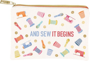 And Sew It Begins Zippered Bag from Moda