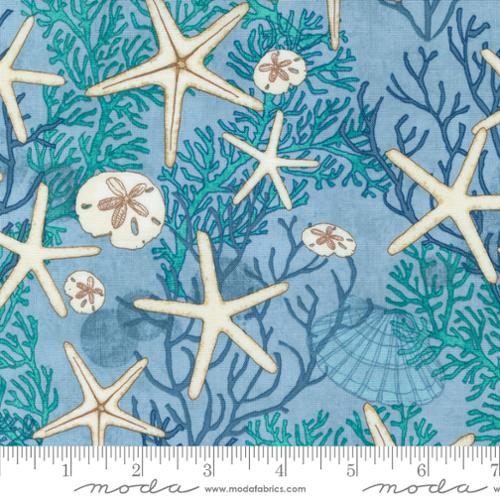 Moda Fabrics - Serena Shores - Beachcomber Breeze - 1/2 YARD CUT