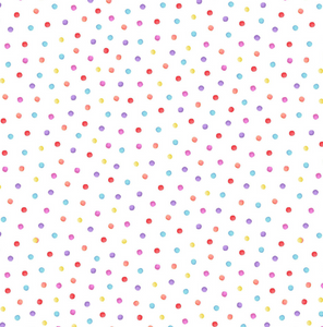 Maywood Studio - Bloom Bright - Dots Multi - 1/2 YARD CUT