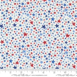 Moda Fabrics - Play Ball - Super Stars - 1/2 YARD CUT