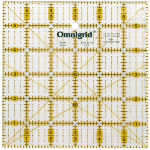 Omnigrid Quilt Ruler 6" Square