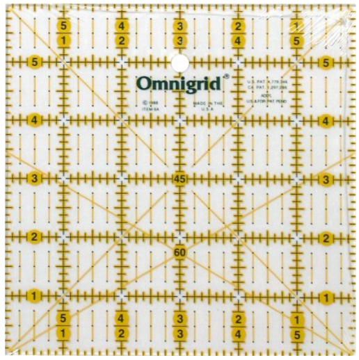 Omnigrid Quilt Ruler 6