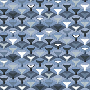 Studio E Fabrics - Polar Plungers - Whales of a Tail - 1/2 YARD CUT