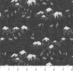 Figo - Mountains Calling Smoke - 1/2 YARD CUT