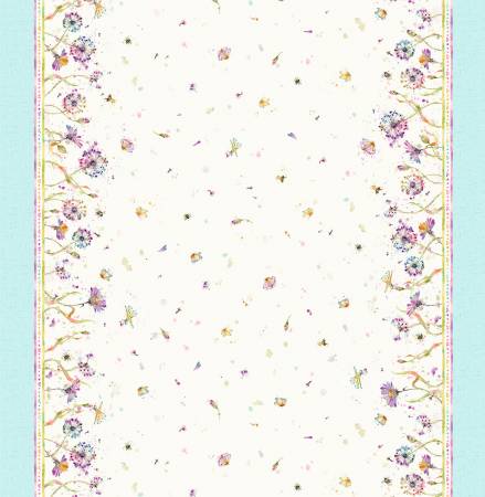 P&B Textiles - Boots and Blooms - Double Border - 1/2 YARD CUT