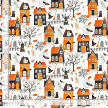 Load image into Gallery viewer, Timeless Treasures - Haunted House - 1/2 YARD CUT
