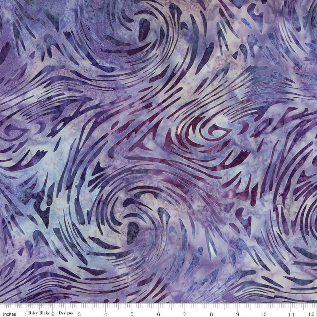 Expressions Batiks by Riley Blake Fabrics - TJAPS Grape Slushie - 1/2 YARD CUT