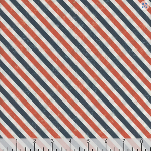 Dear Stella - Barber Stripe - 1/2 YARD CUT