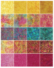 Load image into Gallery viewer, Island Batiks - Blushing Garden - 10” Squares
