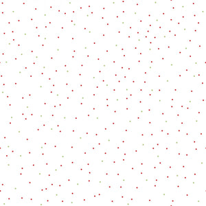 Riley Blake - Pin Dot Christmas - 1/2 YARD CUT