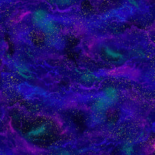 Load image into Gallery viewer, Timeless Treasures - Cosmos - Galaxy Cosmic Sky Metallic - 1/2 YARD CUT
