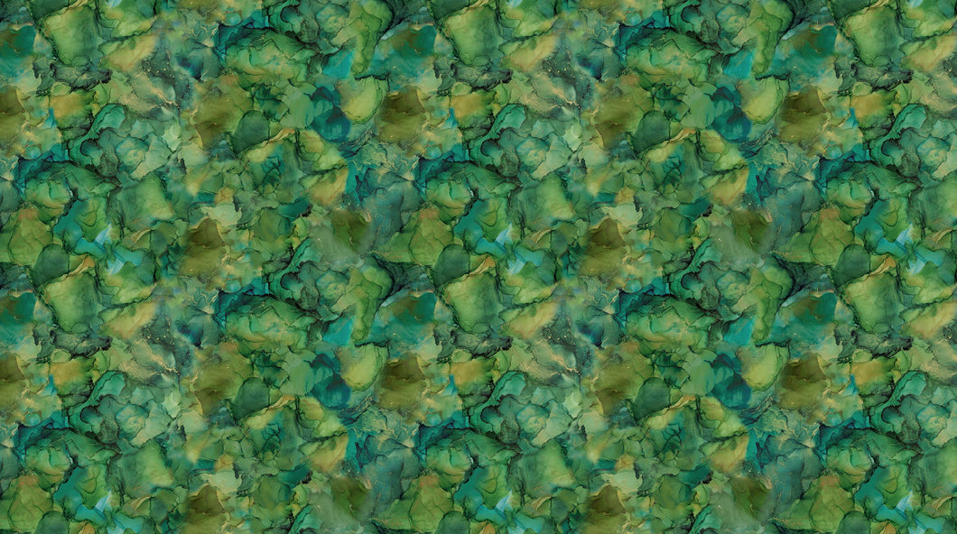 Northcott - Cedarcrest Falls Ink Texture Green - 1/2 YARD CUT