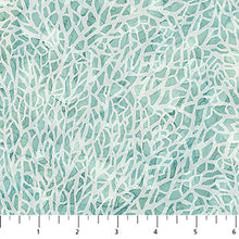 Load image into Gallery viewer, Northcott - Sea Breeze - Coral Blender Seafoam - 1/2 YARD CUT
