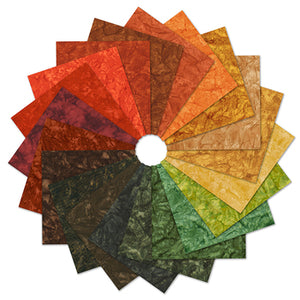 Artisan Batiks - Prisma Dyes Autumn Colorstory - FQ Bundle