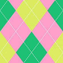 Load image into Gallery viewer, Freckle &amp; Lollie - Court &amp; Club - Argyle - 1/2 YARD CUT
