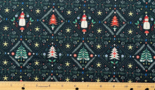 Load image into Gallery viewer, End of Bolt - Nordic Noel - Trees &amp; Snowmen - 12&quot;
