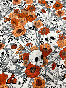 Moda Fabrics - Noir - Haunted Garden - 1/2 YARD CUT