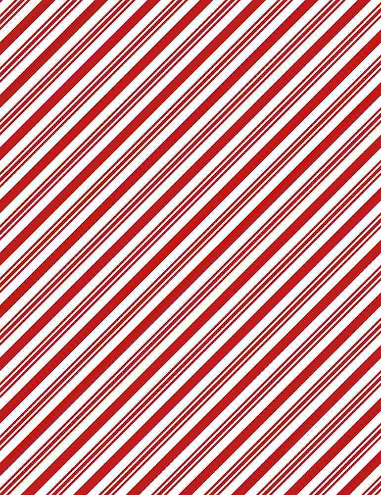 End of Bolt - Candy Cane Diagonal Stripes - 14