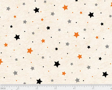 Load image into Gallery viewer, P&amp;B Textiles - Happy Haunting - Tossed Stars - 1/2 YARD CUT
