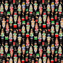 Load image into Gallery viewer, Timeless Treasures - Nutcrackers - 1/2 YARD CUT
