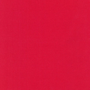Robert Kaufman - Kona Foil Radiant Red - 1/2 YARD CUT
