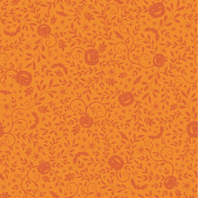 Load image into Gallery viewer, Kimberbell - Pumpkins &amp; Potions - Pumpkin Vines Orange - 1/2 YARD CUT
