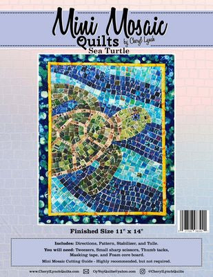 Mini Mosaic Sea Turtle Quilt Pattern