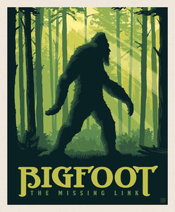 Riley Blake - Legends of the National Parks - Bigfoot Panel