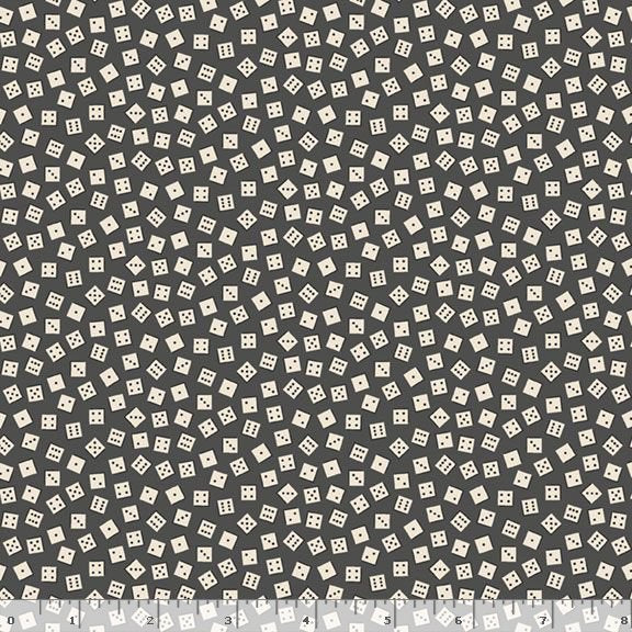Marcus Fabrics - Full House - Tossed Dice - 1/2 YARD CUT