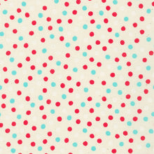 Load image into Gallery viewer, Robert Kaufman - Dots Multi Red - 1/2 YARD CUT
