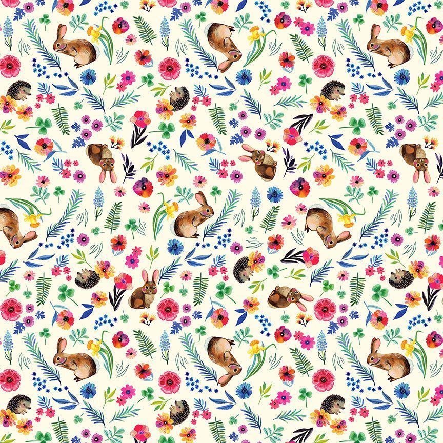 Dear Stella - Somebunny to Love - Hoppily Ever After - 1/2 YARD CUT