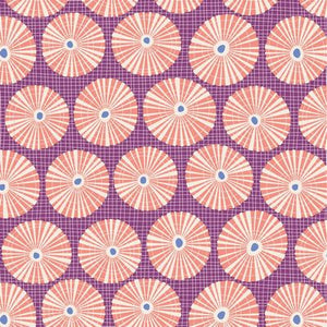 Tilda Fabrics - Cotton Beach - Limpet Shell Lilac - 1/2 YARD CUT