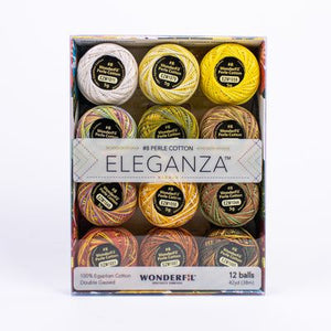 Eleganza Perle Cotton Thread Set - Canyon