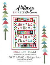 Load image into Gallery viewer, Holiday Folly Batik Quilt Kit
