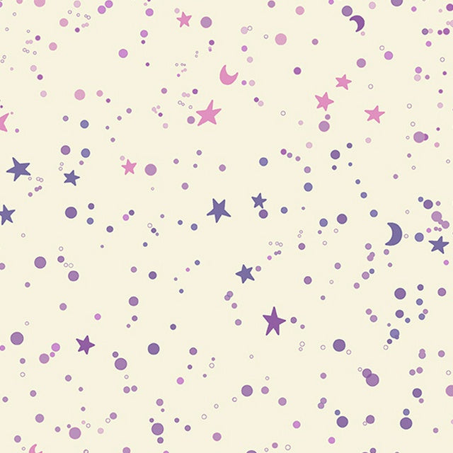 Andover Prints - Astrologika - Star Splatter Unicorn - 1/2 YARD CUT