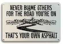 Load image into Gallery viewer, Funny Inspirational Metal Sign
