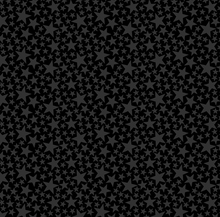 Load image into Gallery viewer, Timeless Treasures - Black USA Stars - 1/2 YARD CUT
