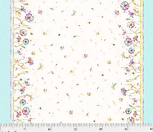 Load image into Gallery viewer, P&amp;B Textiles - Boots and Blooms - Double Border - 1/2 YARD CUT
