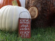 Load image into Gallery viewer, Carve Pumpkins Ornament
