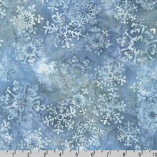 Load image into Gallery viewer, End of Bolt - Winter Wonderland - Snowflakes Coastal Fog - 12&quot;
