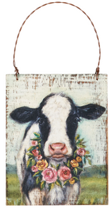 Floral Farm Animals Hanging Decor