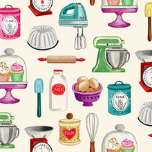 Load image into Gallery viewer, Michael Miller - Sweet Indulgence - Let&#39;s Make Cupcakes - 1/2 YARD CUT
