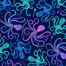 Load image into Gallery viewer, Michael Miller - Eight Twisted Tentacles - 1/2 YARD CUT
