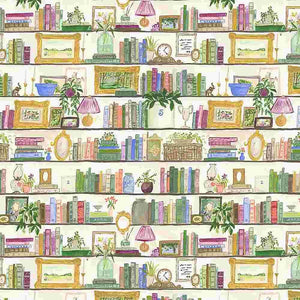 Dear Stella - Storybook - Book Shelves - 1/2 YARD CUT