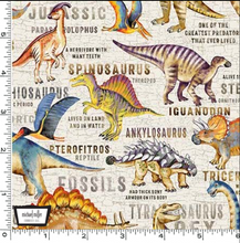 Load image into Gallery viewer, Michael Miller - Dinosaurs, Dinosaurs - Dinosaur Land - 1/2 YARD CUT

