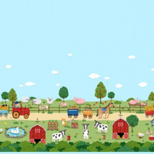 Load image into Gallery viewer, Michael Miller - Down on the Farm - Funny Farm Border - 1/2 YARD CUT
