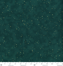 Load image into Gallery viewer, RJR - Oasis - Flurries Blue Spruce Metallic - 1/2 YARD CUT
