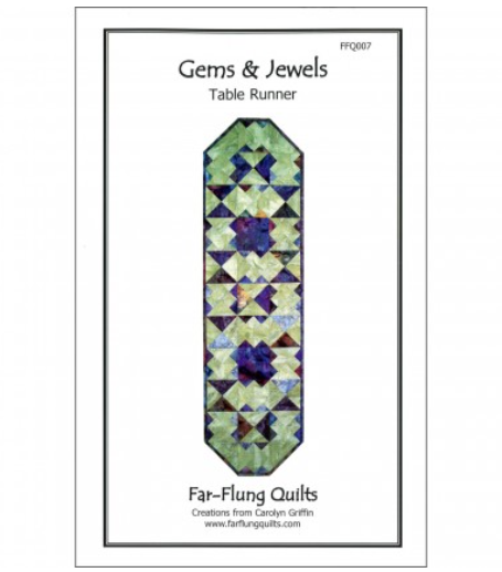 Gems & Jewels Table Runner Pattern