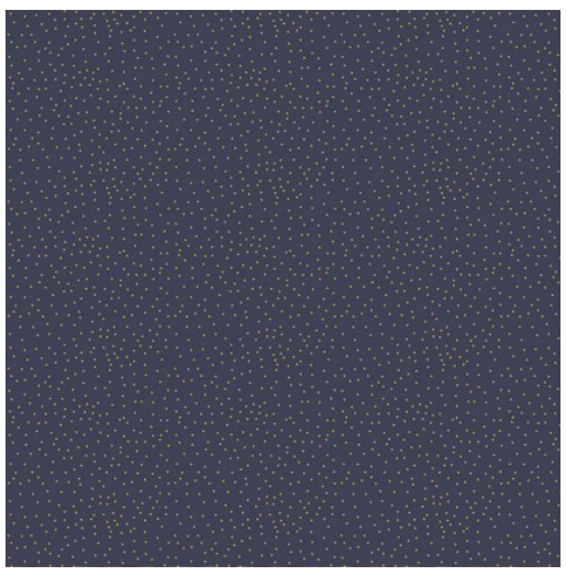 Paintbrush Studio - Dots - Dark Blue - 1/2 YARD CUT